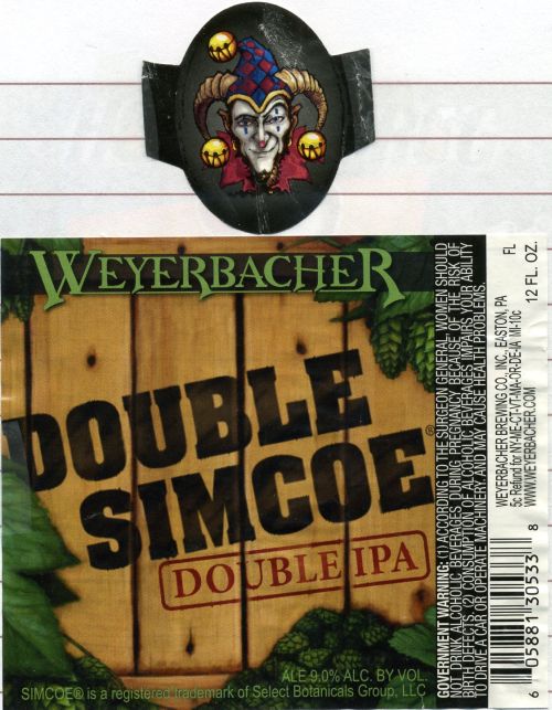 Double SIMCOE DOUBLE IPA
